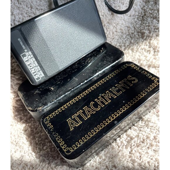 Greist Sewing Attachments Boxes Misc Pieces Singer YDK Foot Control YC-482 Japan - Picture 2 of 16